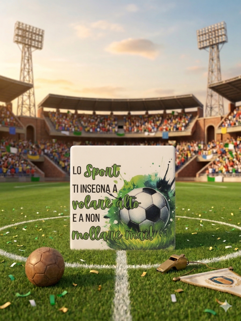 Magnete personalizzato a tema calcio