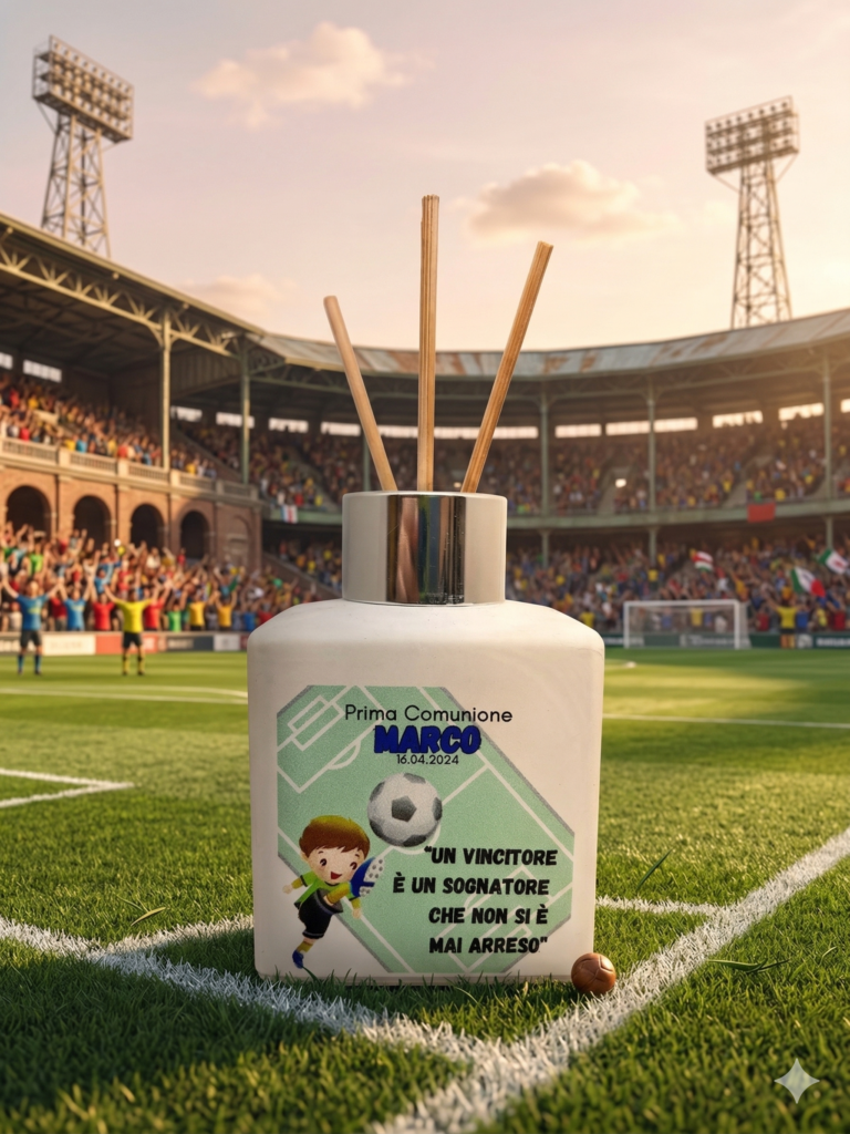 Profumatore personalizzato a tema calcio