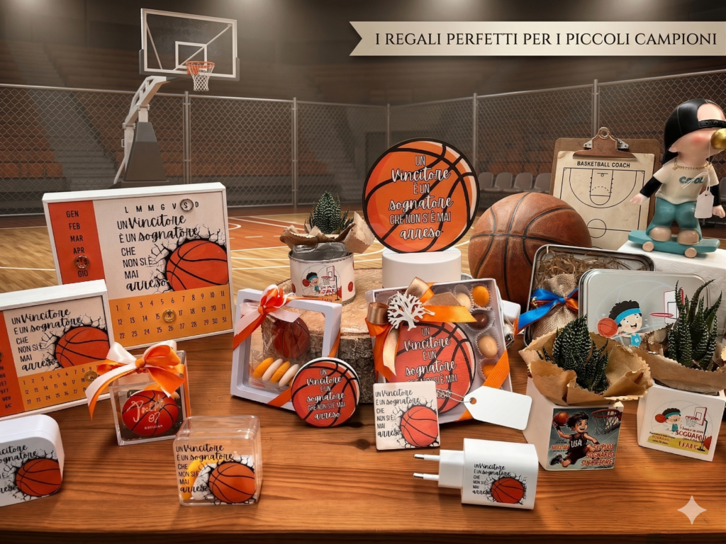 Bomboniere personalizzate a tema basket