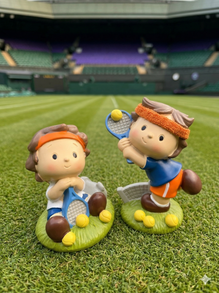 Statuine tennista in varie misure